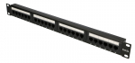 V&otilde;rgutoode Qoltec Patch Panel, 485 x 85 mm, must v.