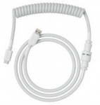 Kaabel Glorious PC Gaming Race GLO-CBL-COIL-WHITE USB Type-C, USB Type A, 1.37 m, valge