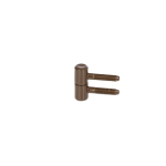 Hing aknad TKZ Polna RAL 8014, 1.5 cm x 4 cm, pruun v.