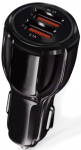 Auto laadija Vakoss TP-3273UK, 2 x USB, must