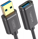 Kaabel Unitek USB male USB - female 3.1 Gen 1 Y-C4030GBK USB male, USB female, 3 m, must v.