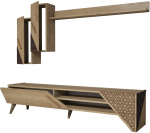 Elutoa m&ouml;&ouml;blikomplekt Kalune Design Beril, sise, tamm v.