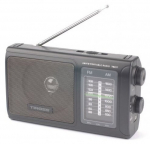 Kaasaskantav raadio Tiross TS 457, must v.