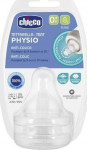 Pudelilutt Chicco Physio Teats, 0 kuud