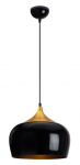 Valgusti rippuv Opviq Berceste 212-S, E27, 1 x 40 W, must v.