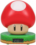 Kell Paladone Super Mario Mushroom Alarm Clock, punane v.