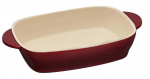 Keraamiline k&uuml;psetusvorm Resto Fornax 96113, punane v., 38.6 cm x 23 cm, 2.35 l