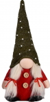 J&otilde;uludekoratsioon, "P&auml;kapikk" Home4you Tinny 85418, 15 cm, punane/roheline