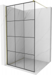 Du&scaron;isein Mexen Kioto Walk-In, 110 cm x 200 cm, kuldne/must