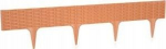 Muru&auml;&auml;ris Prosperplast Ibra, 390 cm x 9 cm, oranž v., 5 tk
