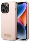 Telefoni &uuml;mbris Guess GUHMP14XSBPLP, Apple iPhone 14 Pro Max, roosa v.