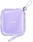Akupank Joyroom Jelly, 10000 mAh, 12.5 W, violetne v.