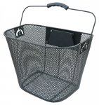 Jalgrattakott, esikorv CarCommerce CC68363, metall, must v.