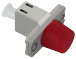 Adapter Qoltec LC/UPC to FC/UPC, valge v./punane v./hall v.