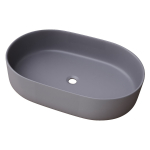 Vannitoa kraanikauss Masterjero Trapani, keraamiline, 60 cm x 38 cm x 12.5 cm, hall