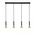 Valgusti rippuv Searchlight Signal, GU10, 4 x 50 W, must v.