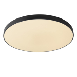 Valgusti plafoon Lucide Unar 79185/80/30, LED, 2700 &deg;K, 1 x 80 W, must v.