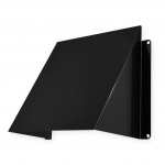 Ventilatsioonikatus Europlast LNM1515M, must, 150 mm