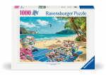 Pusle Ravensburger Sea Shell Collection, 50 cm x 70 cm, 1000 tk, mitmev&auml;rviline