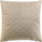 Dekoratiivne padi Douceur d`Interieur Velvet, beež v., 40 cm x 40 cm