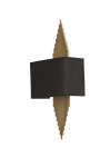 Valgusti seinale Opviq Hande 8766-2, E14, 1 x 60 W, must v.