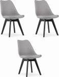 Toolide komplekt Leobert Mark, matt, hall v., 43 cm x 49 cm x 82 cm, 3 tk
