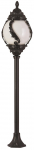 Vabalt seisev v&auml;lisvalgusti Opviq BSU-68182-BSY-M1-B, 60W, E27, IP65, must v., 30 cm x 110 cm