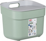 Sorteerimiskast Curver BIO Ready To Collect, 5 l, roheline/hall