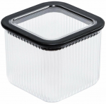 Kuivaine konteiner Branq Neroli, 0.7 l, l&auml;bipaistev/must