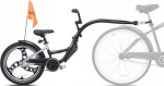 Tanderjalgratas, laste WeeRide Kazam Link Pro Aluminum, alumiinium, must v.