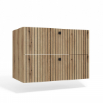 Valamualune vannitoa kapp Tigo 80 2S, tamm v., 45.5 cm x 80 cm x 57 cm