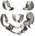 K&uuml;psetusn&otilde;ude komplekt Homla Ghost Town 240478, h&otilde;be, 5 cm