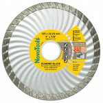 Teemantketas NovoTools Turbowave, 125 mm x 22.2 mm x 7 mm