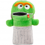 Pehme m&auml;nguasi Schmidt Sesame Street Oskar, roheline/hall, 29 cm
