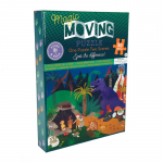 Pusle Magic Moving Dinosaur, 40 cm x 50 cm, 50 tk, mitmev&auml;rviline