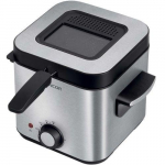 Frit&uuml;&uuml;r Sencor SFR 6200SS, h&otilde;be v./must v., 900 W, 1.5 l (kahjustatud pakend)
