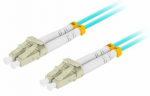 Optiline kaabel Lanberg Patchcord Duplex LC Duplex, LC Duplex, 3 m, sinine v./hall v.