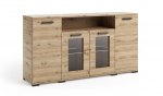 Kummut ADRK Frazio, artisan oak, 81.6 cm x 40 cm x 160 cm