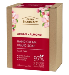K&auml;tehoolduskomplekt Green Pharmacy Almond and Argan, 2 tk