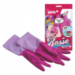 Kindad lateks York Rosie, t&auml;iskasvanutele, roosa v., L, 2 tk
