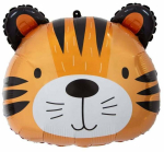 &Otilde;hupall erikujuga GoDan Tiger, valge v./must v./oranž v.