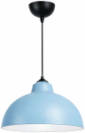 Valgusti lagi Opviq 242640 780SGN4841, E27, 1 x 40 W, sinine v. / must v., 35 x 35 cm