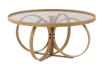 Kohvilaud Kalune Design Tokyo, tamm v., 100 cm x 100 cm x 47 cm