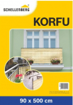 Universaalmatt korfu 0.9x5 m beez