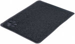 Kassi tualettmatt Trixie Litter Tray Mat, pol&uuml;vin&uuml;&uuml;lkloriid (pvc), Grafiit v.