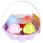 Liivakasti m&auml;nguasjade komplekt Adriatic Cupcakes 732, mitmev&auml;rviline, 6 tk