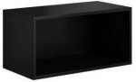 P&otilde;randariiul Cama Meble Roco RO4, must v., 37 cm x 39 cm x 75 cm