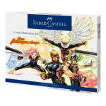 Joonistustarvik Faber Castell Comic Illustration Set, mitmev&auml;rviline