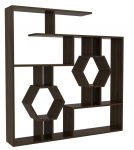 P&otilde;randariiul Kalune Design Tamara 875ZNA3637, p&auml;hklipuu v., 134 cm x 22 cm x 134 cm