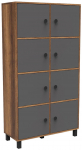 Riidekapp Kalune Design Multi Purpose MN06 - BA, antratsiit v./puidu v., 40 cm x 96 cm x 179.4 cm